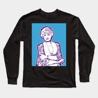 Bea Arthur | Pop Art Long Sleeve T-Shirt